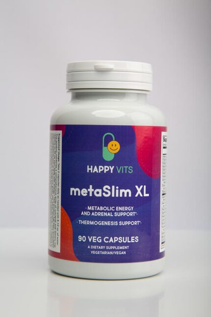 metaSlim XL (lncludes B Vitamins, Green tea, Panax Ginseng and Rhodiola), 90 Capsules